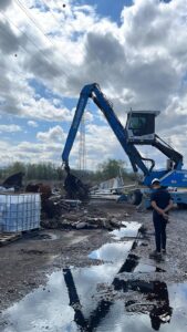 Şantiye Sahalarında Atık Toplama İşi